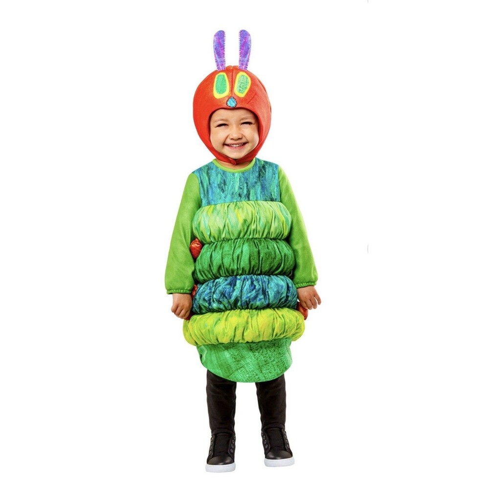 World of Eric Carle Very Hungry Caterpillar Costume 2T Toddler Halloween